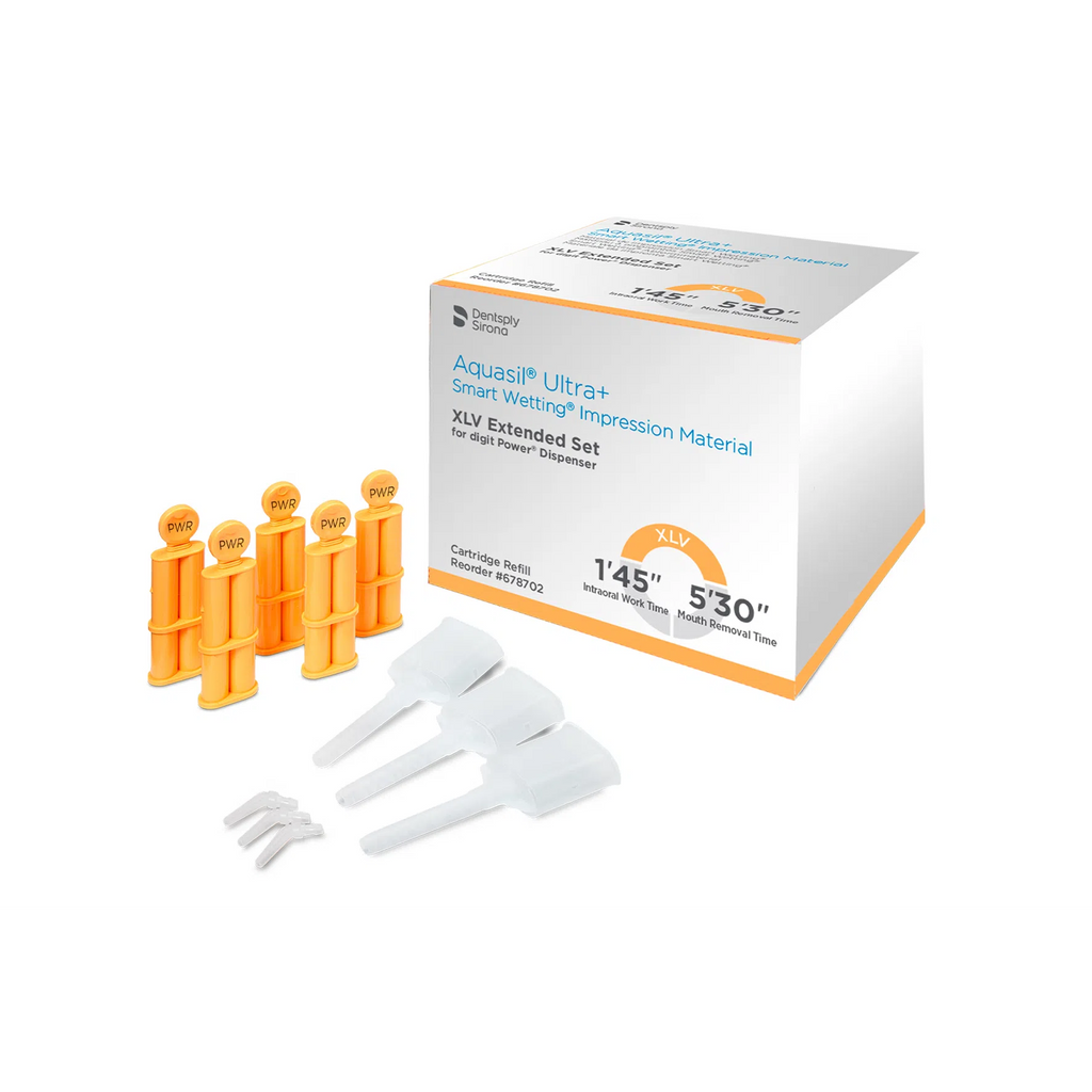 Aquasil Ultra+ I Wash digit Power – LV & XLV – Refill (50 st.)-Dentsply Sirona-Sordent