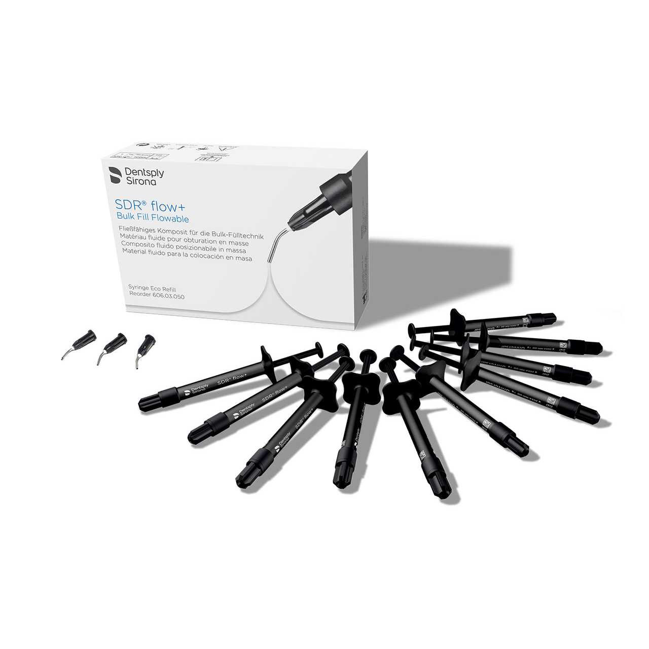 Dentsply SDR® Flow+ Eco Refill Spuiten Universeel (10 x 1 g + Tips)-Dentsply Sirona-Sordent