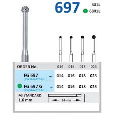 Horico Diamantboor Endo Bal FG 697 / 24 mm / 1,6 mm-Horico-016-Sordent