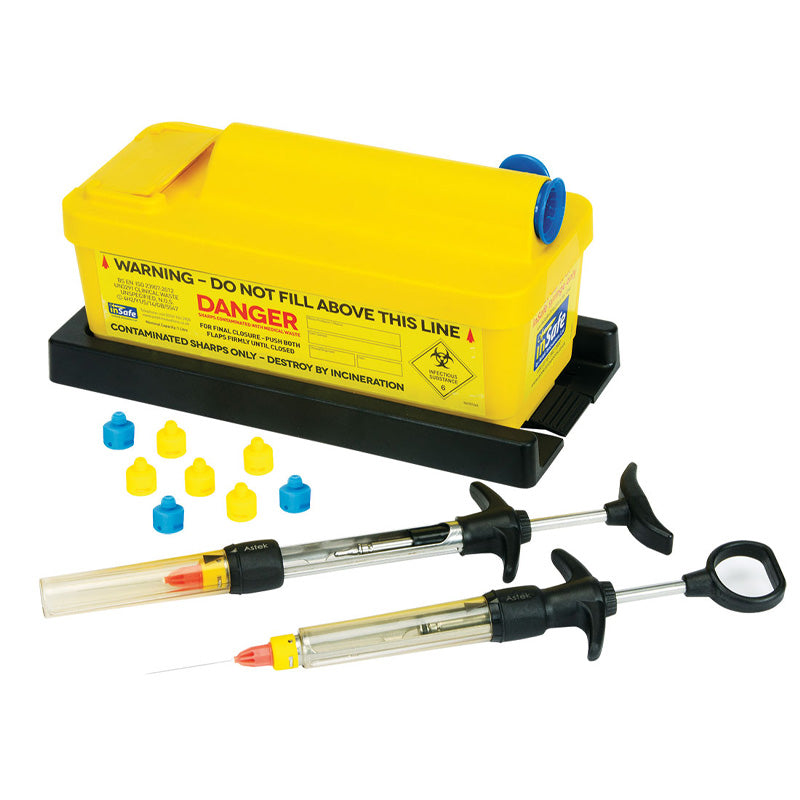 Astek - Insafe Kit - Injectiespuit - T-Type - Zelfaspirerend-Astek-Sordent