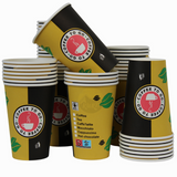 KURTT Koffiebekers Geel To Go Karton 300 mL / 12 oz (1000 st.)-Drinkbekers-KURTT-Sordent