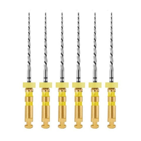 NIC® X-File - 21 mm X5 Next - Geel - Roterende Vijlen - (6 st.)-NIC Dental-Sordent