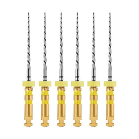 NIC® X-File - 21 mm X5 Next - Geel - Roterende Vijlen - (6 st.)-NIC Dental-Sordent