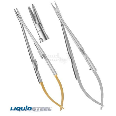 Carl Martin Naaldhouder + Tandvleesschaar Castroviejo LiquidSteel-Carl Martin-Sordent