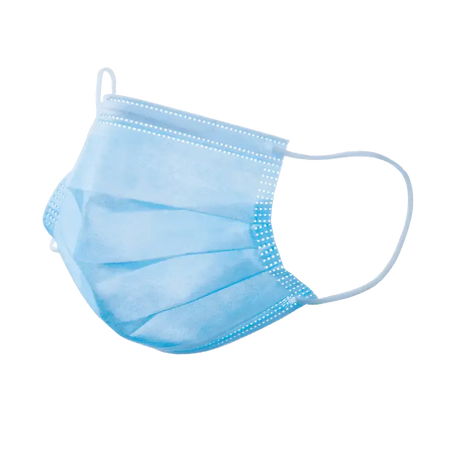 Santex Chirurgische Mondmasker 3-laags Type IIR Blauw (50 st.)-Disposables-Santex-Sordent