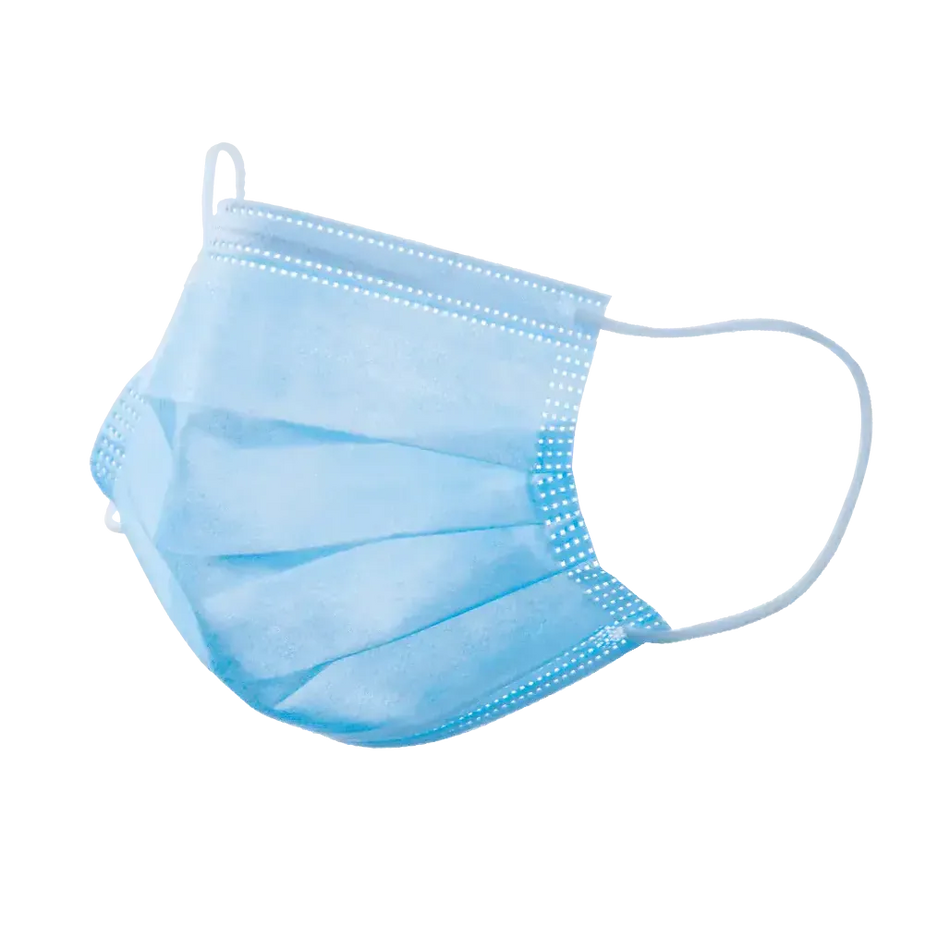 Santex Chirurgische Mondmasker 3-laags Type IIR Blauw (50 st.)-Disposables-Santex-Sordent