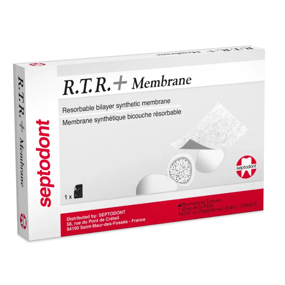 Septodont R.T.R.+ Resorbeerbaar Collageenmembraan (15x20 mm)-Septodont-Sordent