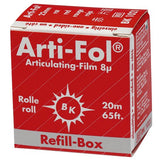 Bausch BK 1021 - Arti-Fol® Enkelzijdig Rood 22mm - 8 µ - (20 m)-Bausch-Sordent