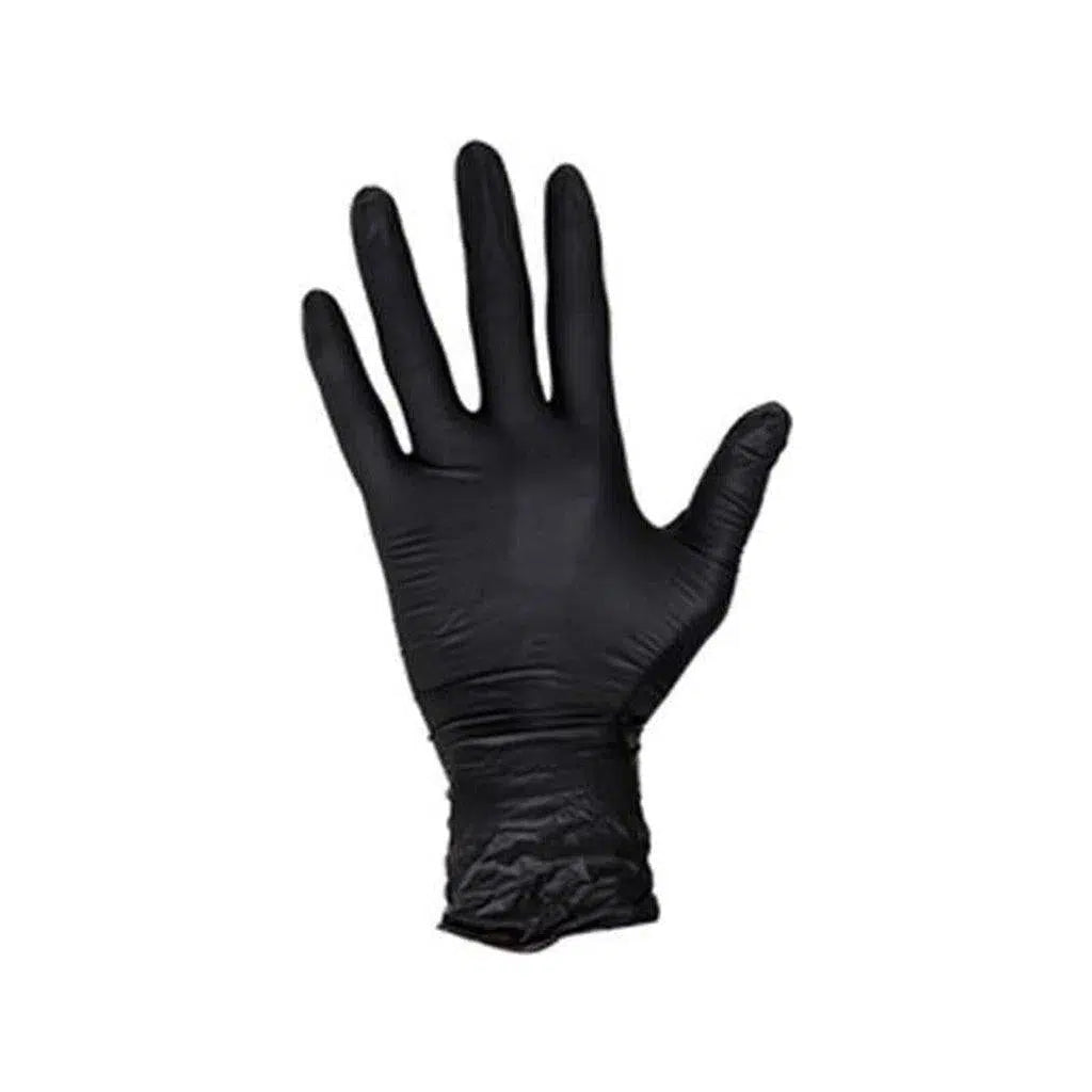 5.0 g - INTCO Nitril handschoenen poedervrij Zwart (100 st.)-Disposables-INTCO-Sordent