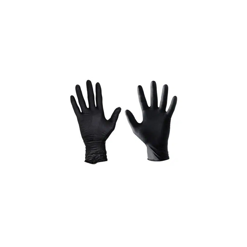 3.5 g - INTCO Nitril handschoen poedervrij Zwart (100 st.)-Disposables-INTCO-Sordent