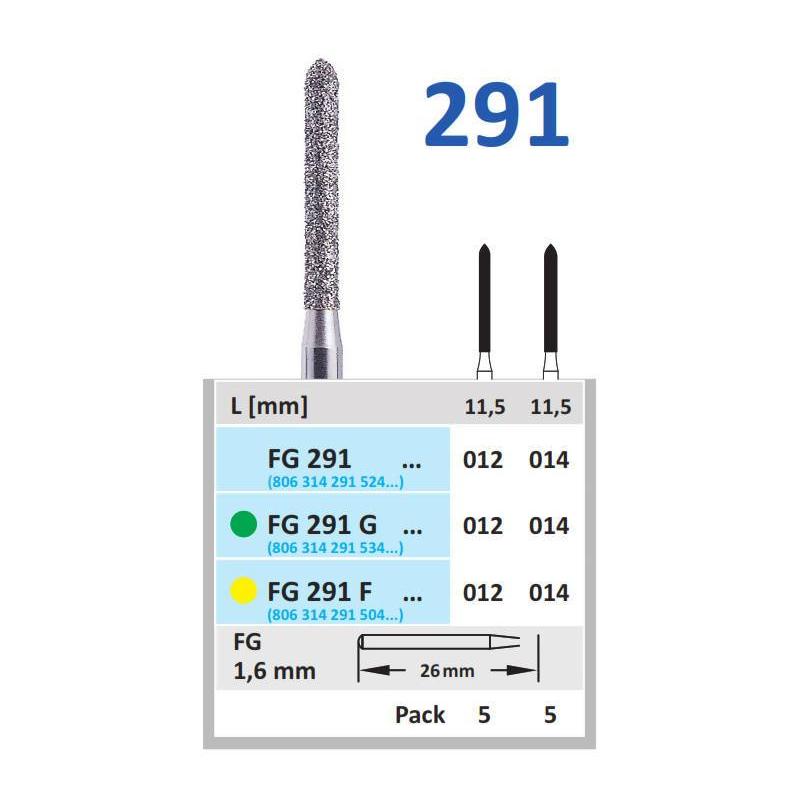 Horico Diamantboor Torpedo FG 291 / 26 mm / 1,6 mm-Horico-Sordent