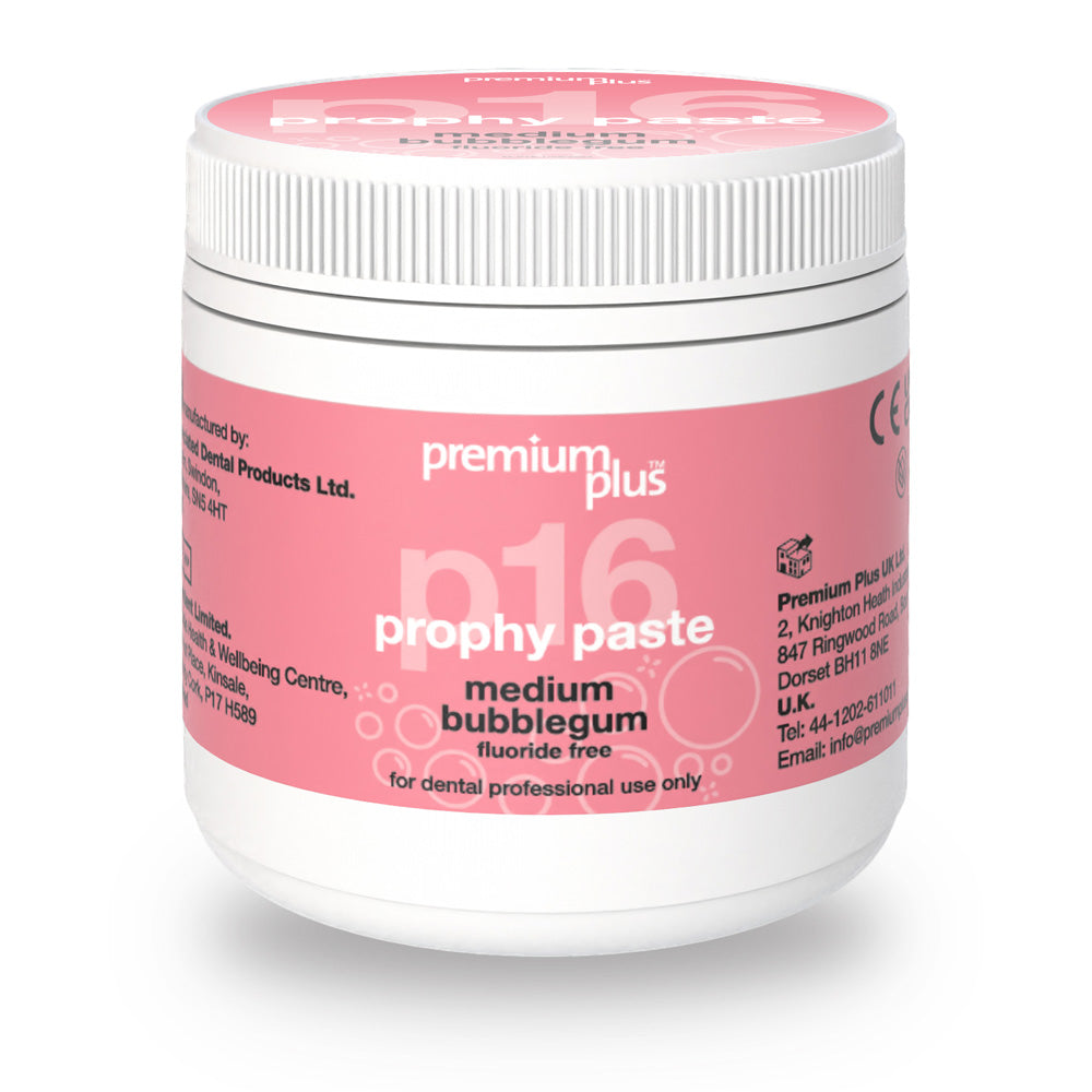 Premium Plus Polijstpasta - P16 Prophy Paste Medium Bubblegum (200 g)-Premium Plus-Sordent
