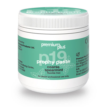 Premium Plus Polijstpasta - P19 Prophy Paste Coarse Spearmint (200 g)-Premium Plus-Sordent