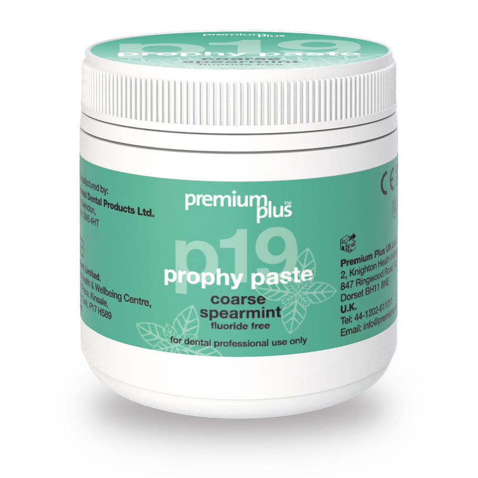 Premium Plus Polijstpasta - P19 Prophy Paste Coarse Spearmint (200 g)-Premium Plus-Sordent