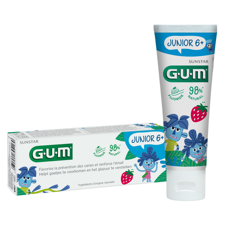 GUM® JUNIOR Tandpasta 6+ - 98% Natural (50 mL)-GUM-Sordent