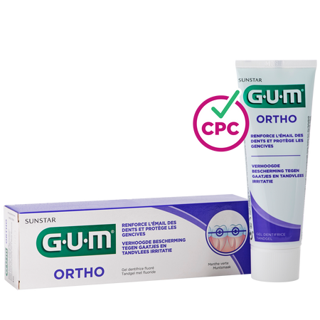 GUM® ORTHO Tandpasta (75 mL)-GUM-Sordent