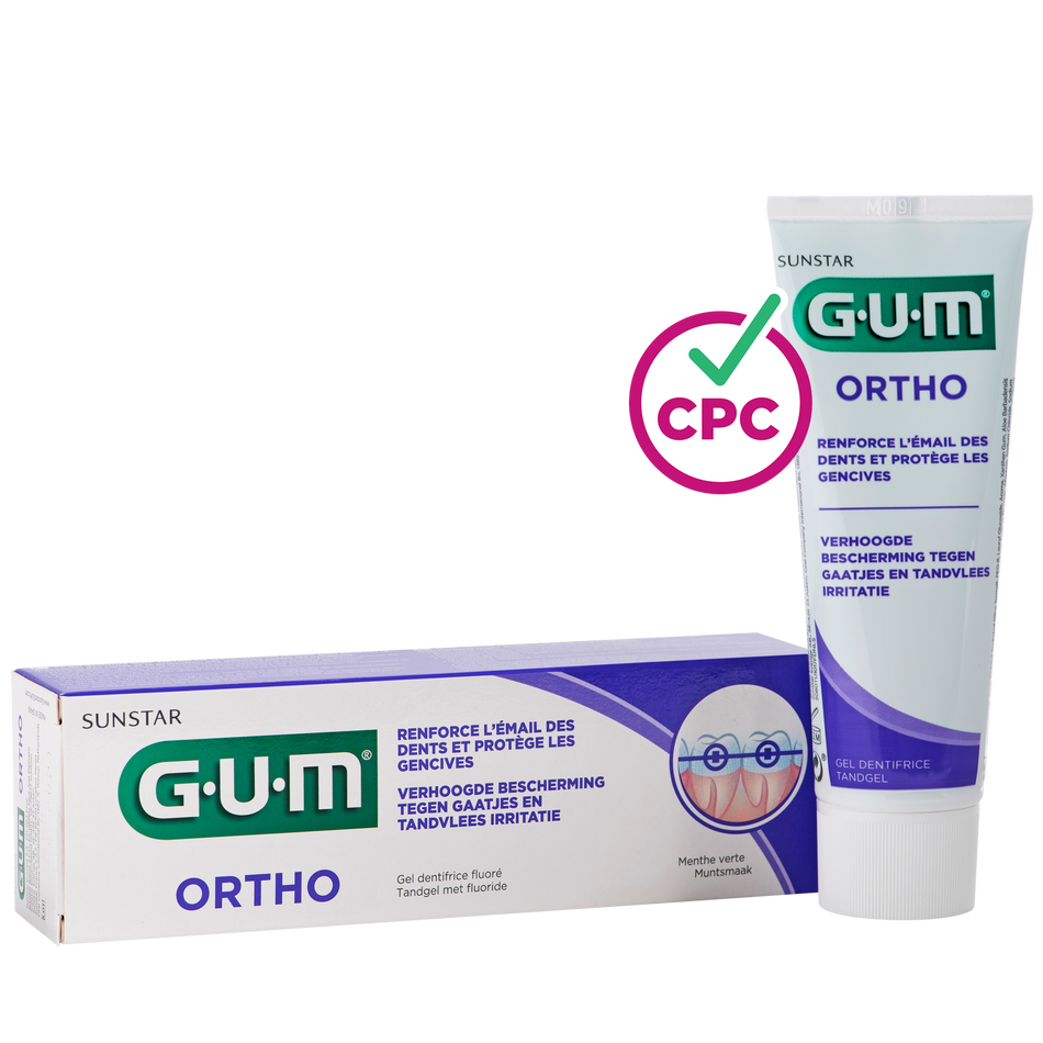 GUM® ORTHO Tandpasta (75 mL)-GUM-Sordent