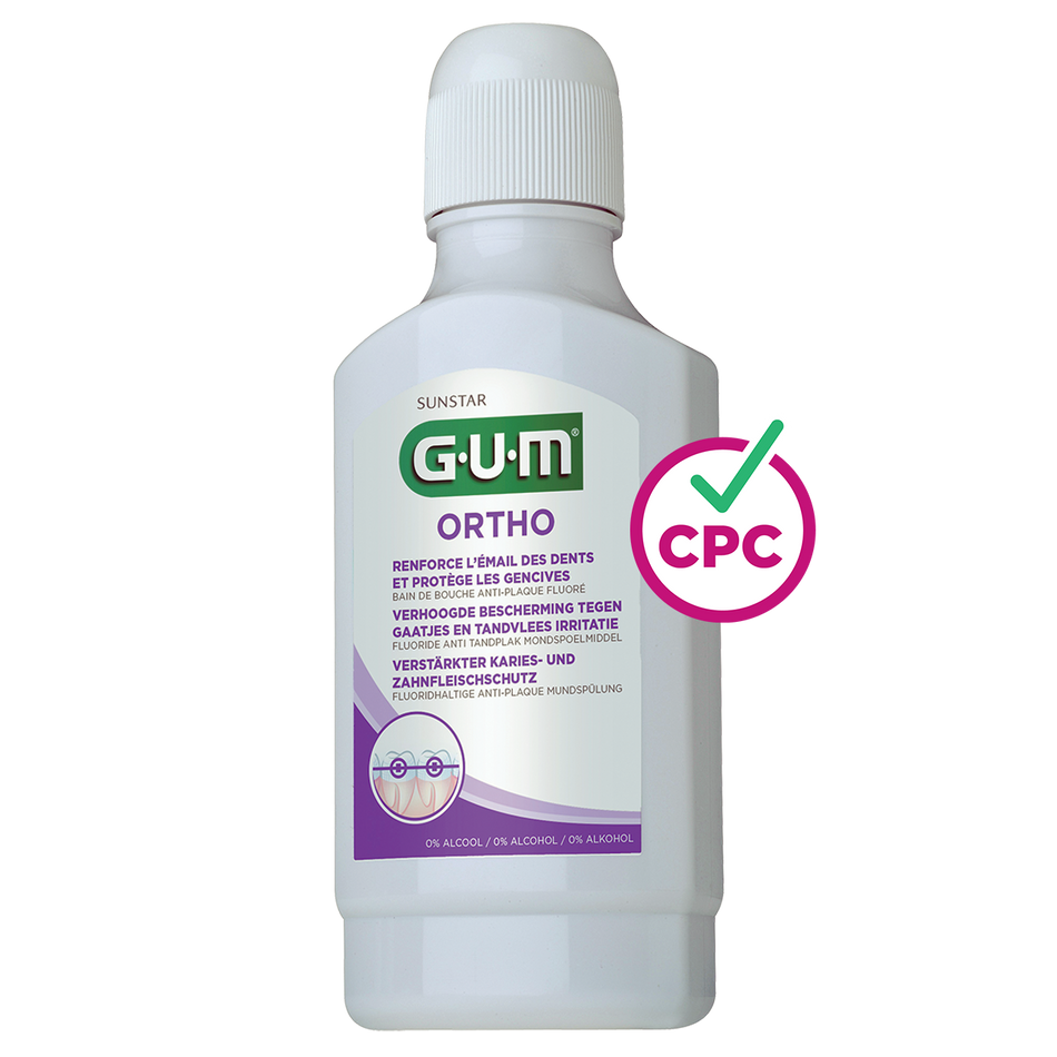 GUM® ORTHO Mondspoelmiddel (300 mL)-GUM-Sordent