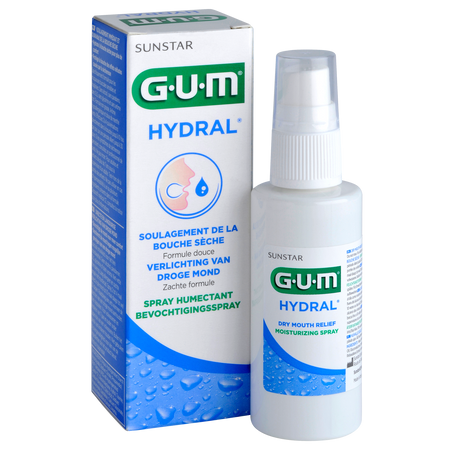 GUM® HYDRAL® Bevochtigingsspray - Xerostomia / Droge mond (50 mL)-GUM-Sordent