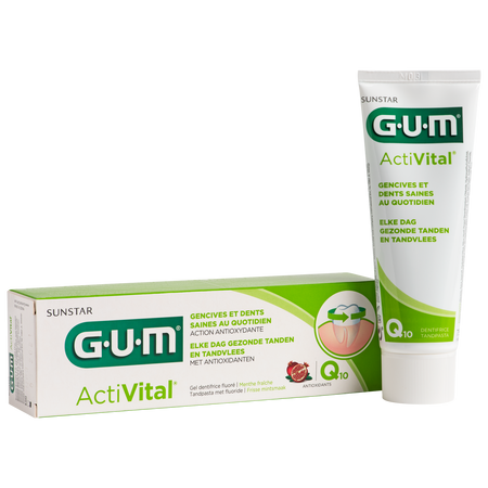 GUM® ActiVital® Tandpasta - Anti-Tandplak (75 mL)-GUM-Sordent