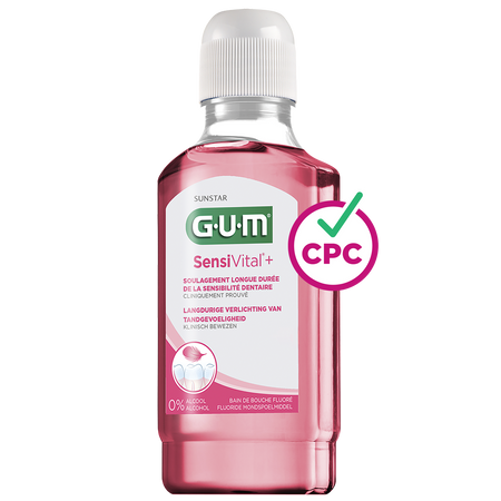 GUM® SensiVital® + Mondspoelmiddel - Verlicht tandgevoeligheid (300 mL)-GUM-Sordent