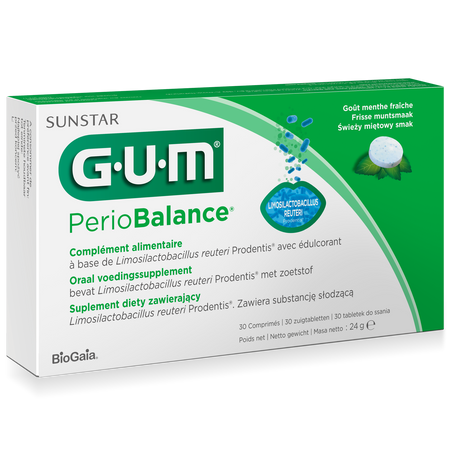 GUM® PerioBalance® Zuigtablet met muntsmaak (30 st.)-GUM-Sordent
