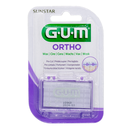 GUM® ORTHO Wax - Voorgesneden (24x 5 st.)-GUM-Sordent