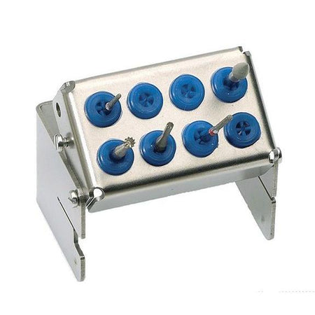 Nichrominox Borenblok Borenhouder Plug'in 8 Gaten - Div. Kleuren-Nichrominox-Blauw-Sordent