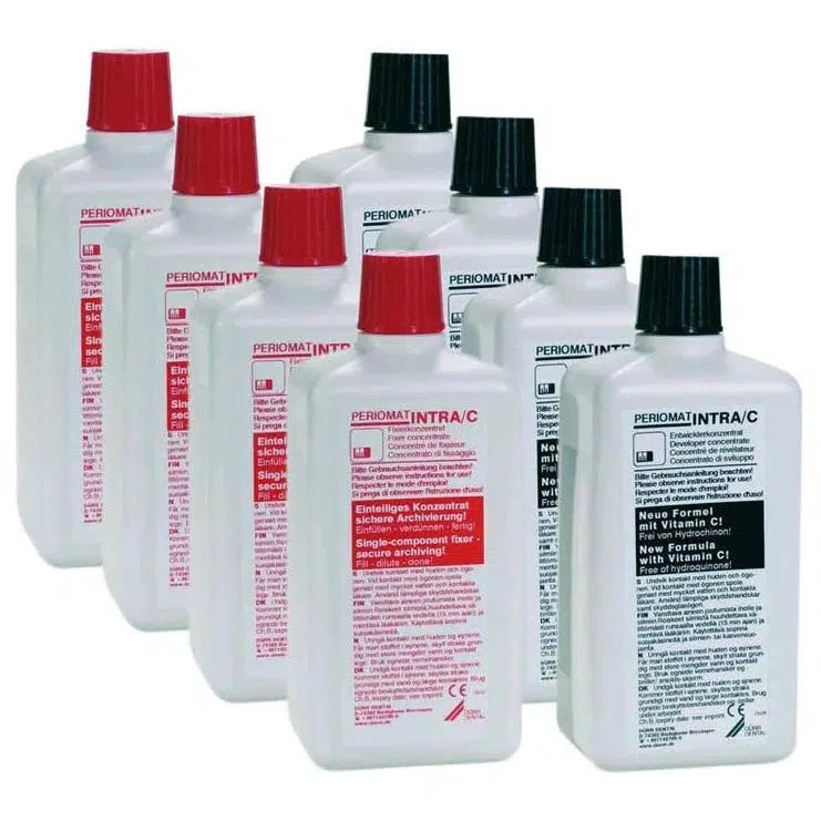 Dürr Periomat Intra Ontwikkelset (4x Ontwikkelaar / 4x Fixeer) X-Ray-Dürr-Sordent