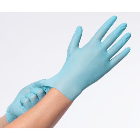 Comforties Soft Basic Nitril handschoen poedervrij Blauw (100 st.)-Comforties-Sordent