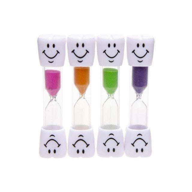 ABCA Gift Poetstimer Zandloper Kiesjes+Smileys (3 min.) - (50 st.)-ABCA-Sordent