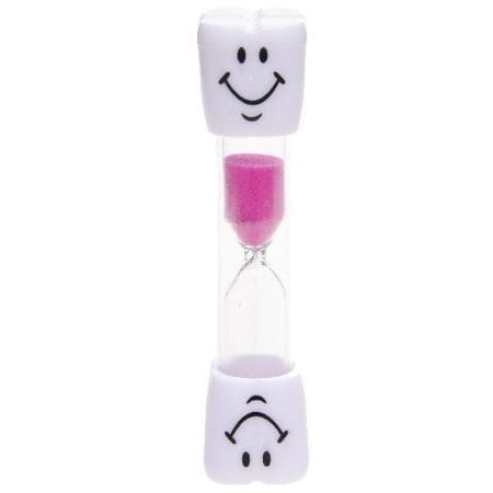 ABCA Gift Poetstimer Zandloper Kiesjes+Smileys (3 min.) - (50 st.)-ABCA-Sordent
