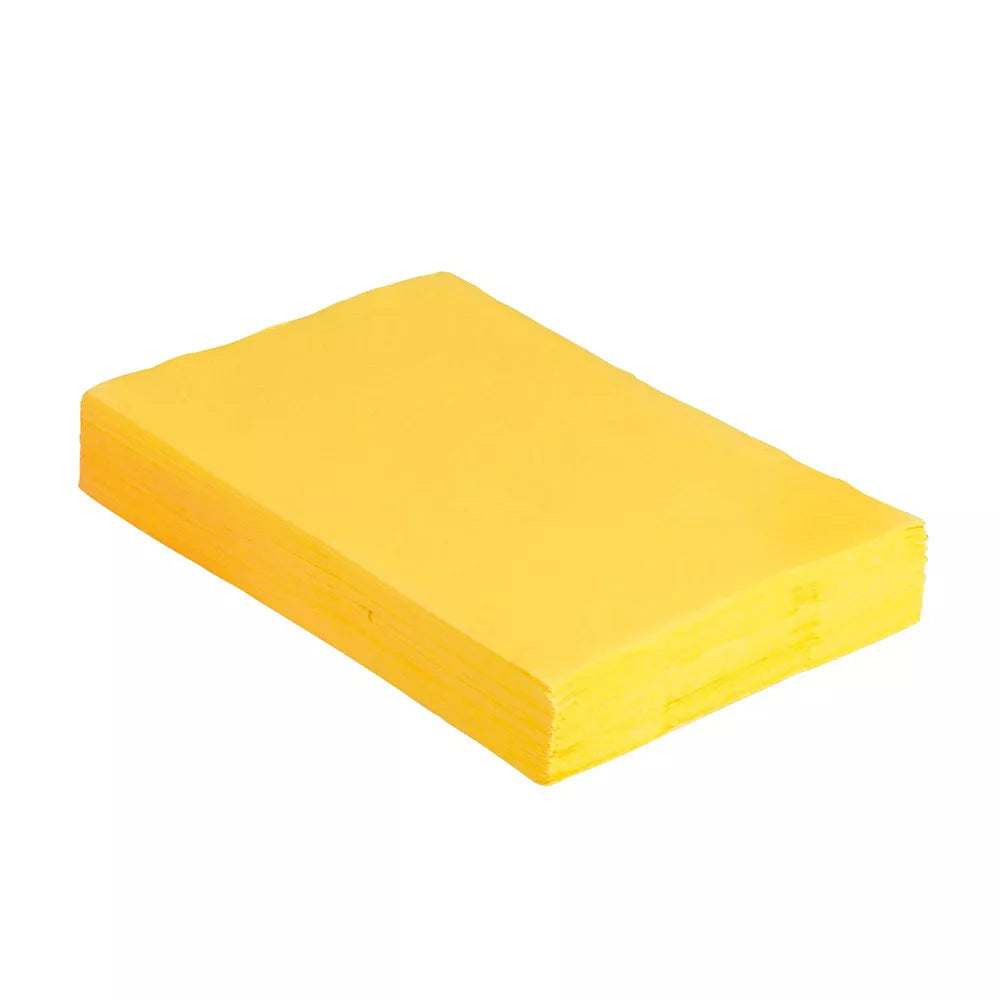 PURE Traypapier Steriliseerbaar - 18x28 / 28x36 cm - Div. Kleuren-Disposables-PURE-18x28 cm (Standaard)-Geel-Sordent