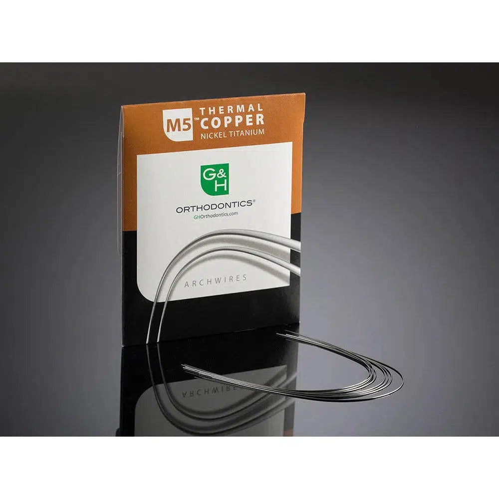G&H M5 Thermal Copper NiTi .016"x.025" Lower (Orthodraad onderkaak)-G&H-Sordent