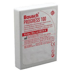 Bausch BK 58 - Articulatiepapier - Box - Rood - 100 µ - (50 st.)-Bausch-Sordent