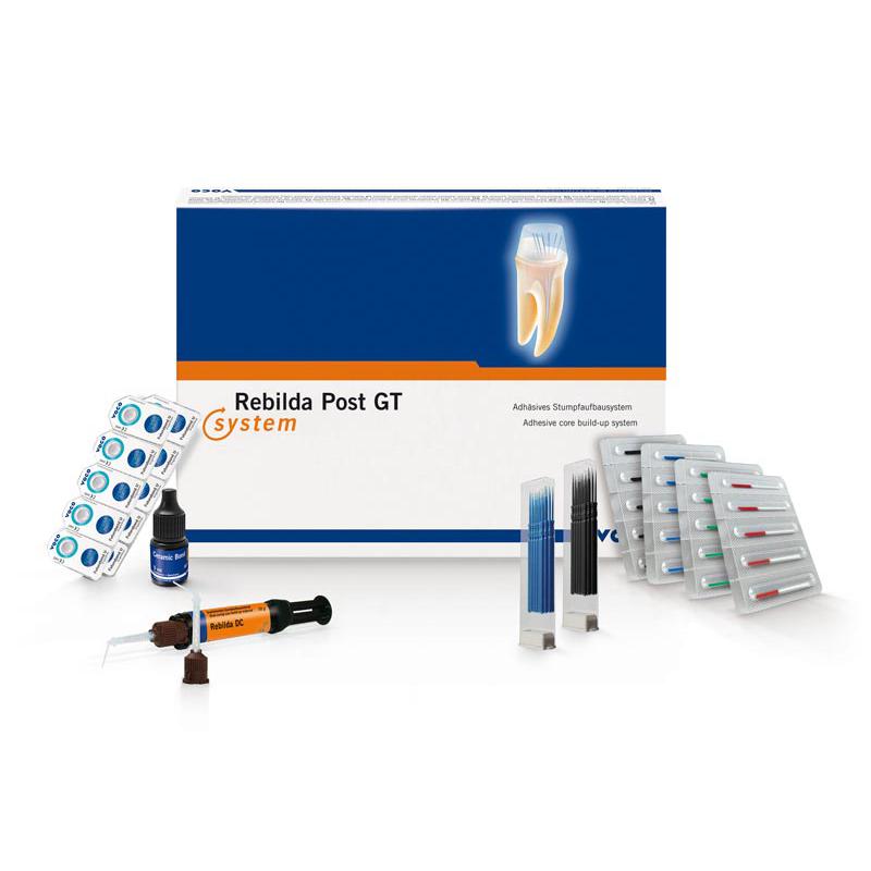 VOCO Rebilda® Post GT - Set (ø 0,8 / 1,0 / 1,2 / 1,4 mm) + Bond + Acc.-VOCO-Sordent