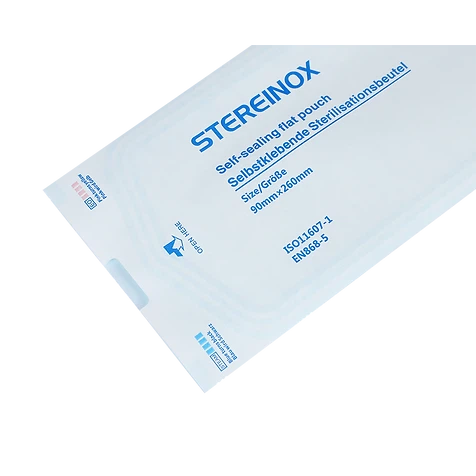 Stereinox Self-Sealing Flat Pouch Sterilisatiezakjes - Diverse Maten (200 st.)-Disposables-Stereinox-Sordent