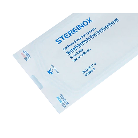 Stereinox Self-Sealing Flat Pouch Sterilisatiezakjes - Diverse Maten (200 st.)-Disposables-Stereinox-Sordent