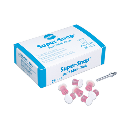 Shofu Super-Snap® Buff Disk Set Mini (25 st. + 1 Mandrel)-Shofu-Sordent