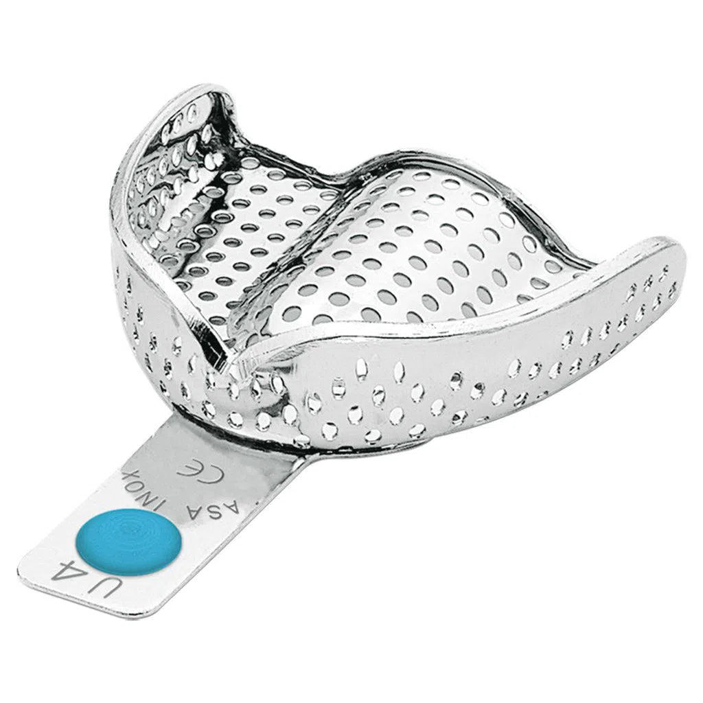 Asa Dental Geperforeerd Afdruklepel Bovenkaak Betand Met Rim-Instrumenten-Asa Dental S.p.A-Sordent