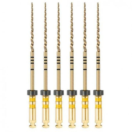 NIC® U+ File - RA 31 mm F5 - Geel - Roterende Vijlen - (6 st.)-NIC Dental-Sordent