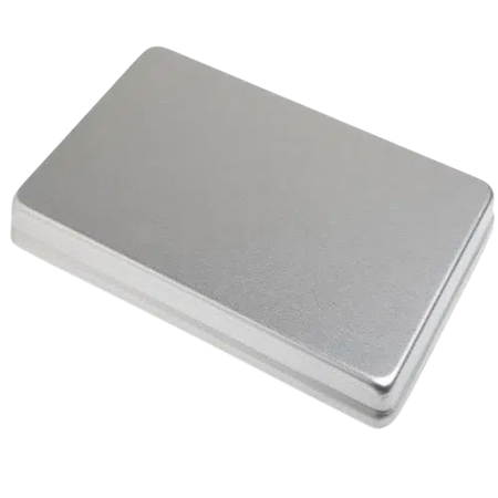 Dental Market Aluminium Instrument Tray - Zilver 2 Maten-Instrumenten-Dental Market-Sordent