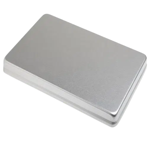 Dental Market Aluminium Instrument Tray - Zilver 2 Maten-Instrumenten-Dental Market-Sordent