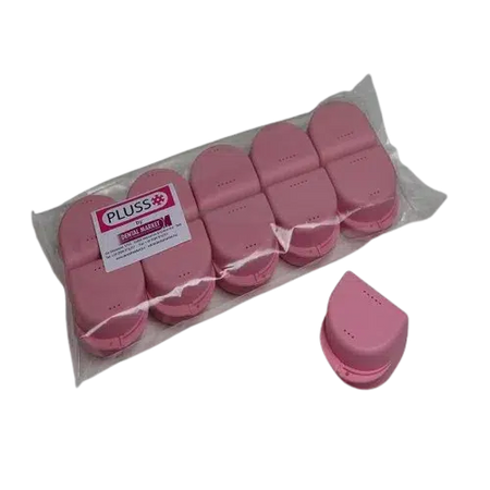 Orthobakje Gebitsbakje Groot (10 st.)-Praktijkbenodigheden-Dental Market-Pink-Sordent