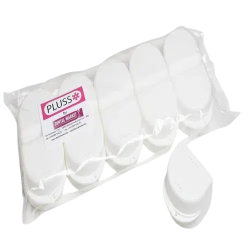 Orthobakje Gebitsbakje Groot (10 st.)-Praktijkbenodigheden-Dental Market-Wit-Sordent