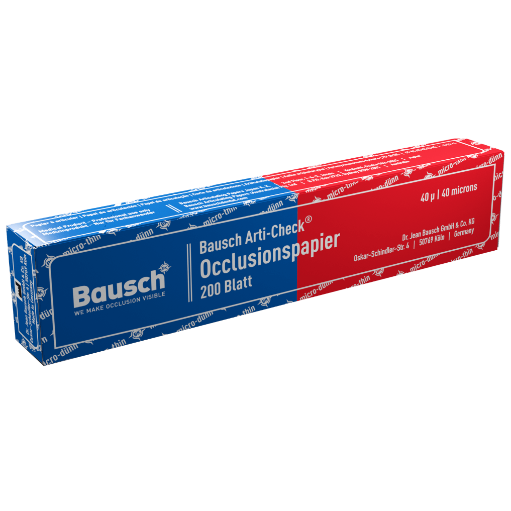 Bausch BK 80 - Arti-Check® Strips - Blauw/Rood - 40 µ - (200 st.)-Bausch-Sordent