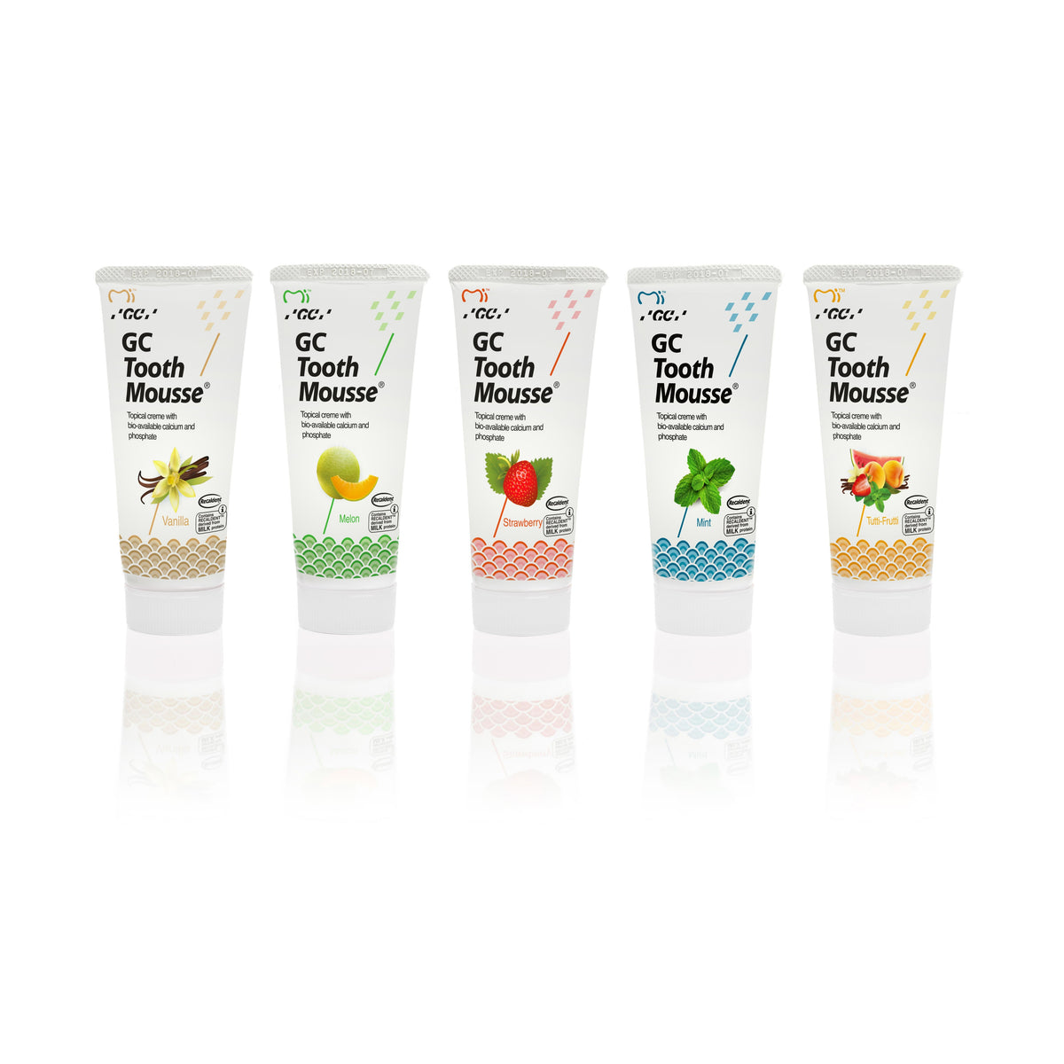 GC Tooth Mousse™ Tube - Zonder fluoride - Diverse Smaken & Sets-GC-Sordent