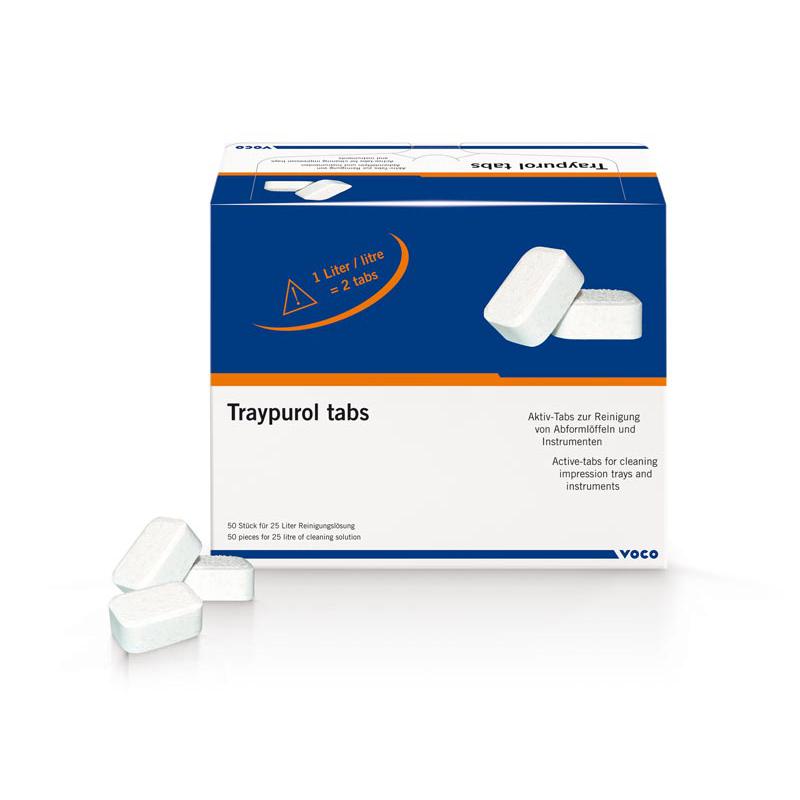 VOCO Traypurol® Active-tabs - Afdruklepels + Instrumenten (50 st.)-VOCO-Sordent
