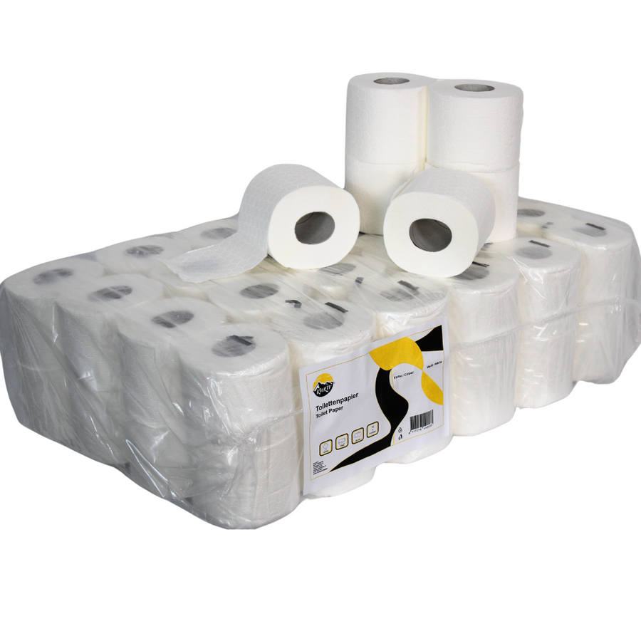 KURTT Toiletpapier Wit 3-Laags (250 Vel - 56 Rollen)-KURTT-Sordent