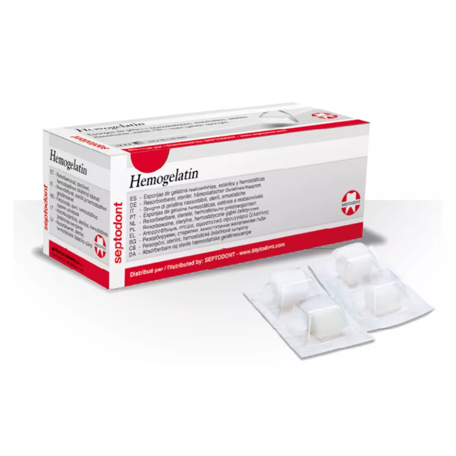 Septodont Hemogelatin/Hemostatische Sponsjes (24 st.)-Septodont-Sordent